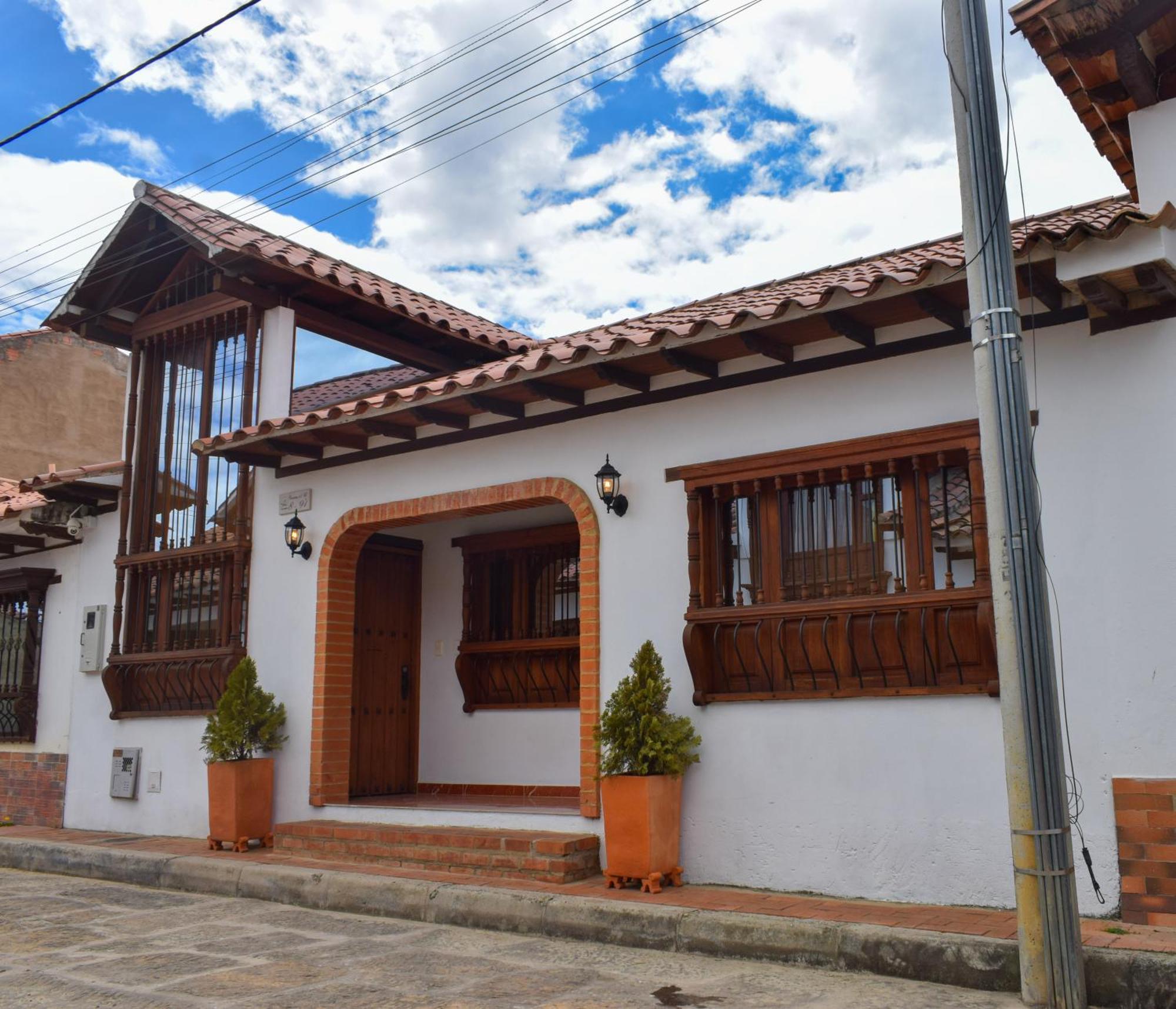 Apartahotel Saquenzipa Villa de Leyva Exterior foto